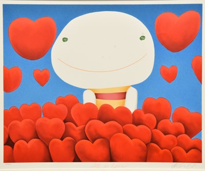 Lot 220 - Mackenzie Thorpe (b.1956) All is Love