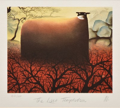 Lot 199 - Mackenzie Thorpe (b.1956) The Lost Temptation