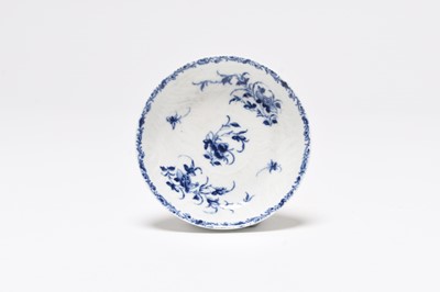 Lot 2 - Worcester, Lowestoft and Philip Christian (Liverpool) porcelain, 18th century