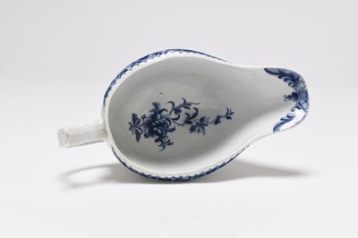 Lot 2 - Worcester, Lowestoft and Philip Christian (Liverpool) porcelain, 18th century