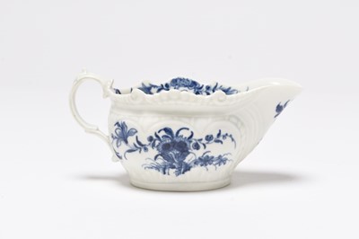 Lot 2 - Worcester, Lowestoft and Philip Christian (Liverpool) porcelain, 18th century