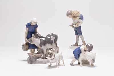 Lot 176 - Four Bing and Grondahl figures