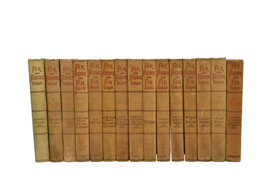 Lot 122 - FUR, FEATHER & FIN SERIES. Edited by Alfred E T Watson. Set of 12 volumes.