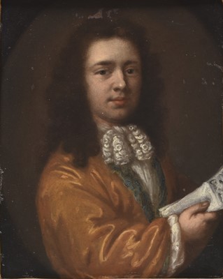 Lot 51 - British school (circa 1700) Portrait of a Gentleman