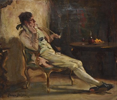 Lot 49 - Cowan Dobson (1893-1980), When a Man's Single