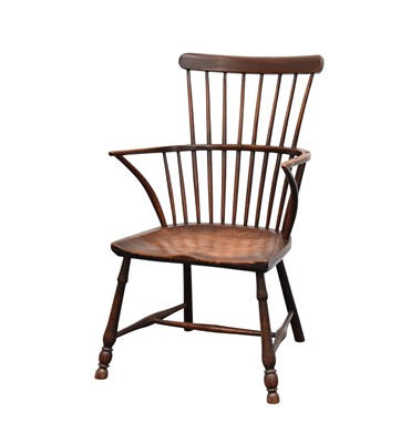 Lot 346 - A Comb Back Windsor armchair