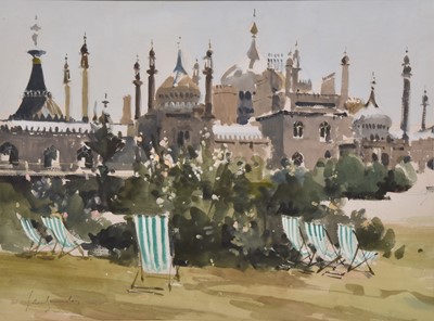 Lot 142 - John Yardley (b 1933) Summer Heat, Brighton