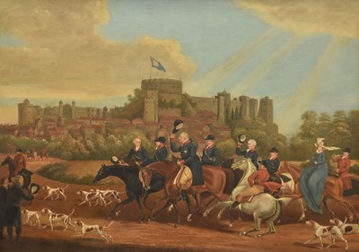 Lot 55 - After James Pollard (1792/97-1867) King George III Returning from Hunting