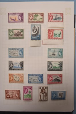 Lot 253 - A very clean selection of better Geo VI and QE2 items in card folders