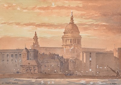 Lot 136 - Len Roope (1917-2005) St Paul's, London