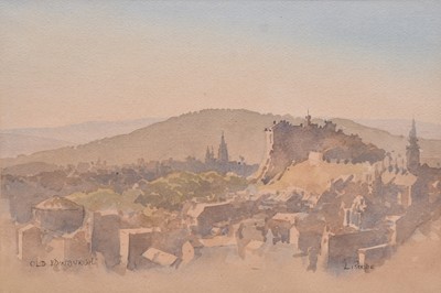 Lot 152 - Len Roope (1917-2005) Old Edinburgh
