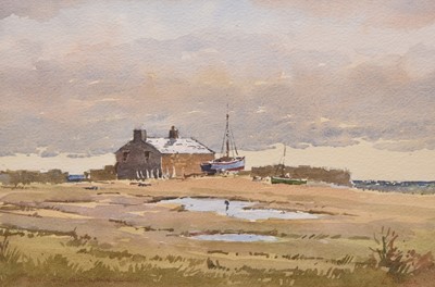 Lot 153 - Len Roope (1917-2004) A Corner of Old Workington