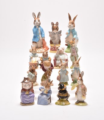 Lot 305 - Royal Albert Beatrix Potter figures