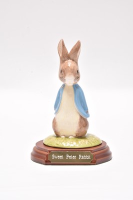 Lot 371 - Limited edition Beswick Beatrix Potter 'Sweet Peter Rabbit' figure