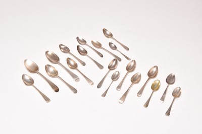 Lot 26 - A collection of spoons