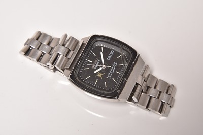 Lot 483 - Seiko: A gentleman's quartz wristwatch of Omani interest