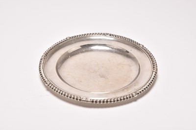 Lot 214 - A Victorian silver plate