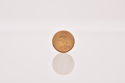 Lot 176 - A Victoria Jubiliee head sovereign