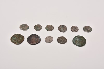 Lot 178 - Eleven Roman bronze coins