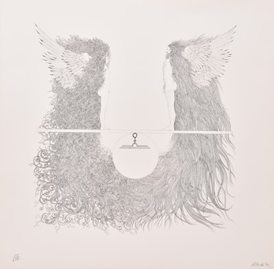 Lot 3 - Stewart Black (Scottish, b.1938) The Signs of the Zodiac (12)