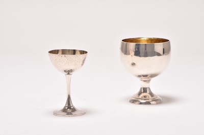 Lot 14 - Two goblets