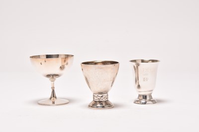 Lot 87 - Three goblets