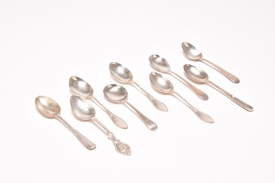 Lot 215 - A small collection of spoons