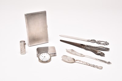 Lot 88 - A small collection of silver