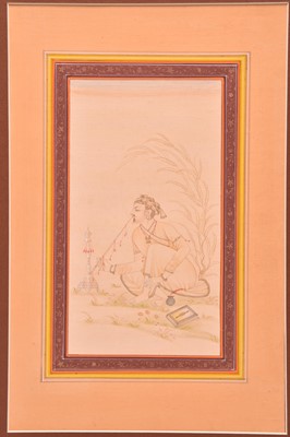 Lot 132 - Two Indian miniatures