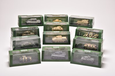Lot 10 - Atlas Editions Ultimate Tank Collection 1/72 scale models
