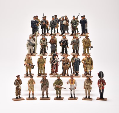Lot 4 - Del Prado soldiers inclduing German, British, United States and other countries