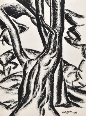 Lot 76 - Arthur Cyril Hilton (British 1897-1960) Tree Study