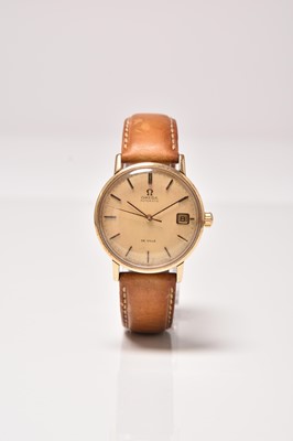 Lot 445 - Omega: A gentleman's 9ct gold De Ville wristwatch