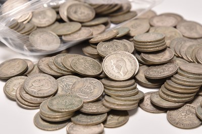 Lot 204 - A large collection of UK silver coinage