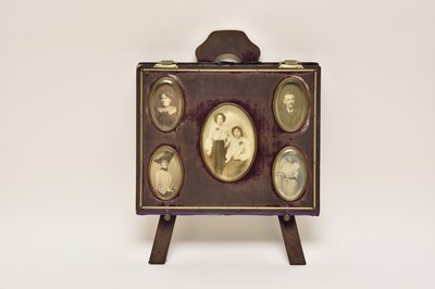 Lot 118 - UNUSUAL VICTORIAN PHOTOGRAPH ALBUM