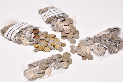 Lot 219 - A collection of UK silver and cupro-nickel coinage