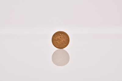Lot 191 - An Edward VII half sovereign