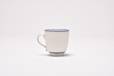 Lot An unusual Caughley coffee cup, circa 1785-90