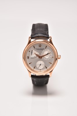 Lot 456 - Jaeger-LeCoultre: A gentleman’s 18ct pink gold Master Control wristwatch