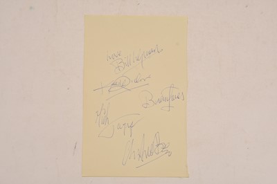 Lot 132 - ROLLING STONES MEMORABILIA. Autographs & concert programme