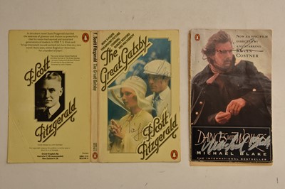 Lot 133 - FILM STAR AUTOGRAPHS. Signed paperback covers and dust wrappers
