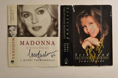 Lot 134 - FILM STAR AUTOGRAPHS. Signed dust wrappers