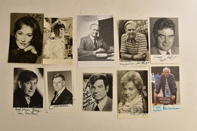 Lot 136 - FILM STAR SIGNED PHOTOGRAPHS