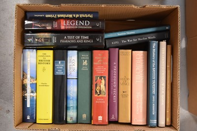 Lot 19 - THEROUX, Paul, The pillars of Hercules, 1995. With other historical books (3 boxes)