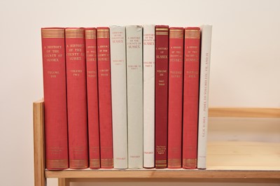 Lot 49 - VICTORIA COUNTY HISTORY OF SUSSEX. Vols 1, 2, 3, 4, 5 part 1, 6 parts 1, 2 & 3