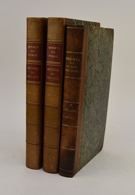 Lot 68 - IRELAND. Reports from the Commissioners respecting the public records in Ireland. 1810-25.