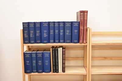 Lot 72 - SHROPSHIRE PARISH REGISTERS, Lichfield Diocese. 13 vols bound in blue cloth.