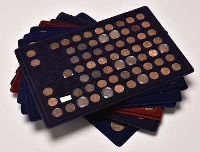 Lot 189 - A collection of UK copper and bronze coinage