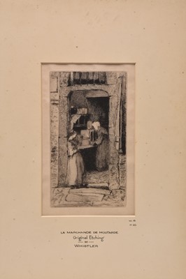 Lot 124 - James Abbott McNeill Whistler (American, 1834-1903) La Marchande de Moutarde