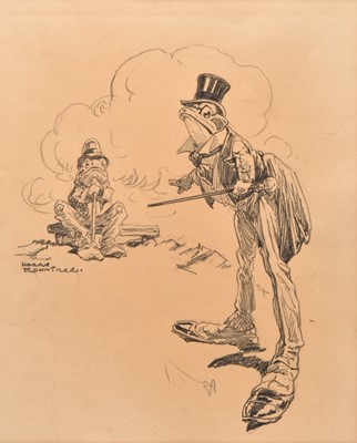 Lot 33 - Harry Rountree (1878-1950) Toads